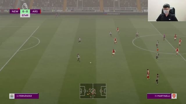 فيفا 21 | مباراة نيوكاسل يونايتد وأرسنال فيفا смотреть онлайн