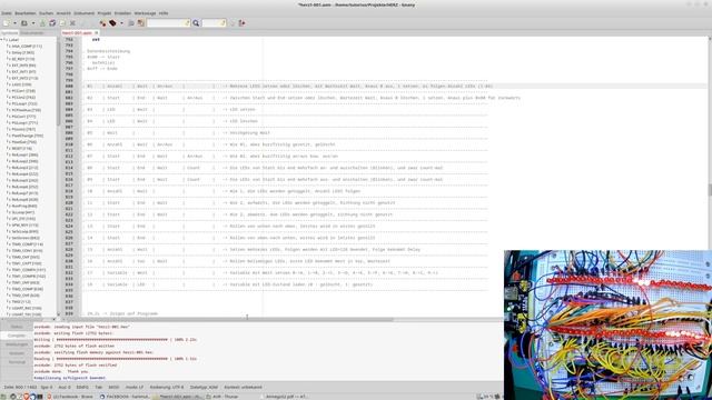 ATMEL- AVR : LEDs bis zum Abwinken, frei programmierbar смотреть онлайн