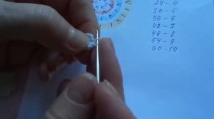 Ёлочные шарики вязаные с бисером. Часть 2. Начало вязания с прибавками.