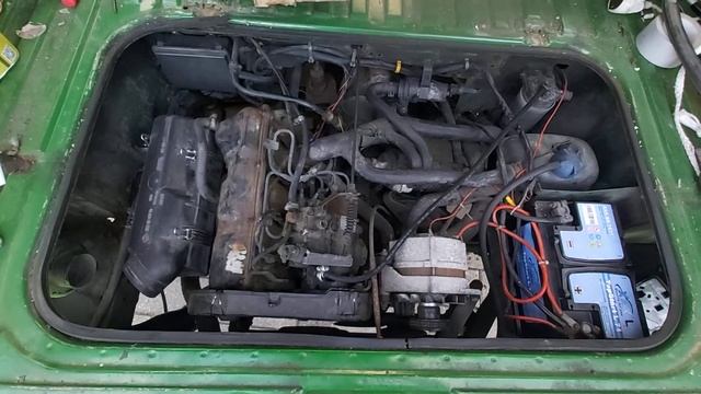 VW T3 1.6D Motor Start смотреть онлайн