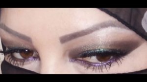 Макияж в арабском стиле с тенями #ТамиТануко