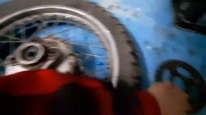 Замена звезды Racer Panter 250