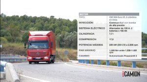 Mercedes-Benz Atego 1230 》PRUEBA CONSUMO