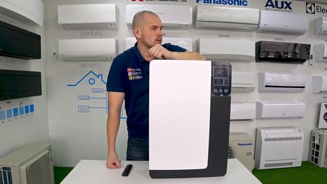 Компактная приточно-вытяжная установка с рекуператором Holtop ERVQ-B150-1A1F