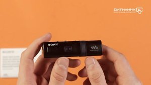 Обзор MP3 плеера SONY NWZ-B183FB flash 4ГБ  | Ситилинк