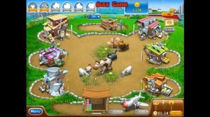 Farm Frenzy Pizza Party only GOLD Russian Road 1 (level 60) Веселая ферма Печем пиццу Русская 1