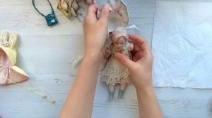 Tiffany - авторская кукла из запекаемого пластика.