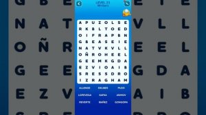 Word Search Puzzle Game for Android - Level 19 - 25 || #GamePointPK