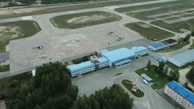 USHU Uray Airport / Аэропорт Урай смотреть онлайн