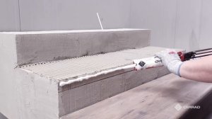 Монтаж ступеней из клинкера для чайников.