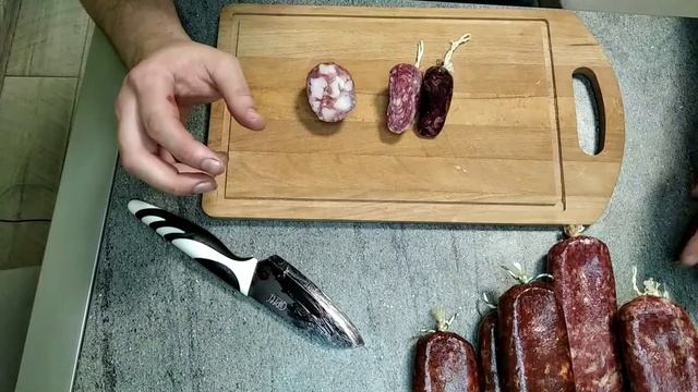 Первый опыт в сыровялении. Сыровяленая колбаса дома, своими руками.