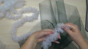 Шьём пышную юбку из фатина. Новогодний костюм елочка