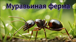 Муравьина ферма. Уборка и Декор