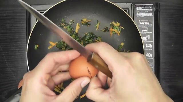 Яичница со шпинатом или омлет со шпинатом. Мои рецепты смотреть онлайн