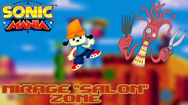 Mirage Salon Zone Act 2 (Sonic Mania x Parappa the Rapper 2) смотреть онлайн