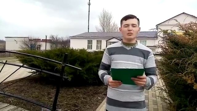 Афанасьев Александр читает авторское стихотворение "Село 21 века - Владимировка"