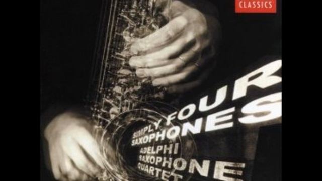 Astor Piazzolla (1921-1992) Histoire du Tango - Bordel 1900 - Adelphi Saxophone Quartet смотреть онлайн