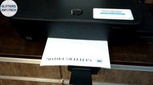 Hp Ink Tank 115 Print Quality Test | Glitters Infotech | HP 115 Color Printer