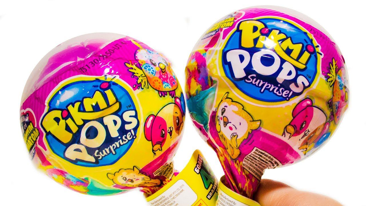 ОРИГИНАЛЬНЫЕ Сюрпризы ПИКМИ ПОПС в России АРОМАТИЗИРОВАННЫЕ POKMI POPS Surprise
