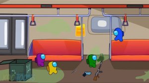 Among Us Animation 9 | Train Eater | 어몽어스 좀비 애니메이션