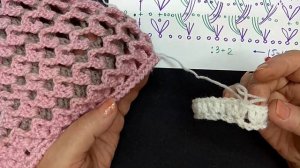 Шарфик и шапочка "Загадка". Мастер-класс по вязанию крючком от О. С. Литвиной.