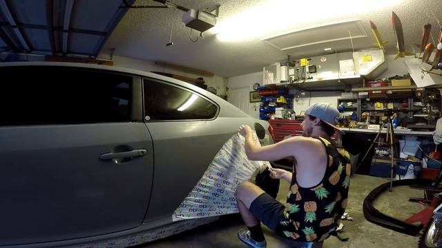 DIY widebody fender flare molds made out of tape (part 1) смотреть онлайн