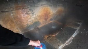 Аул- Хкем в Ахтынском районе) И действительно вода горит!#горы #туризм #кавказский