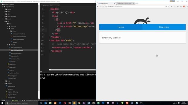 Angular 2 Tutorial #17 - Adding Links смотреть онлайн