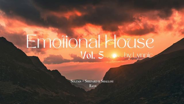 Emotional House 2024 - Vol 5 | RÜFÜS DU SOL, CamelPhat, Ben Böhmer & Sultan + Shepard