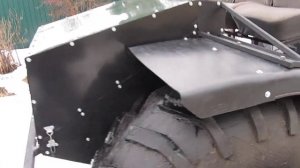 Вездеход "АСА". Открытый вариант вездехода.Установлены мосты Уаз, двиг ., Лифан 460, 20 л.с.