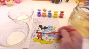Раскраска Микки Маус. Бабушкины Сказки.Coloring Mickey Mouse. Grandma's Tales.