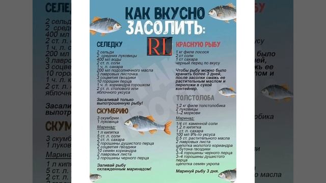 Как засолить вкусно рыбу,солим селёдку,скумбрию,толстолоба,красную рыбку.