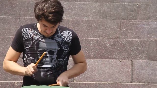 ALI OSMANOV В ТБИЛИСИ 2016 ЛЕЗГИНКА НА БАРАБАНЕ (ПО КАЙФУ)