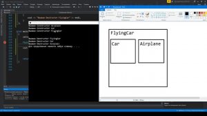 №128. C++. Порядок вызова деструкторов при множественном наследовании