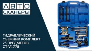 Гидравлический съемник (комплект 25 предметов) Cartool CT-V1778