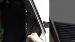 Заклеил дверной уплотнитель на багажник