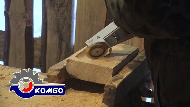 Минигриндер для резьбы по дереву Комбо Wood - Фреза Р6М5 толщиной 5 мм, работа с перегрузкой смотреть онлайн
