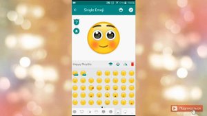 Как сделать свой смайлик на Android