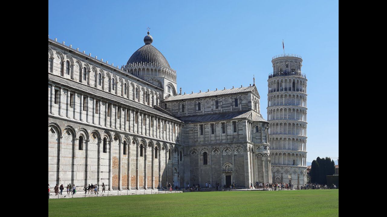 Город Пиза, Италия. Река Арно.City of Pisa, Italy. Arno river