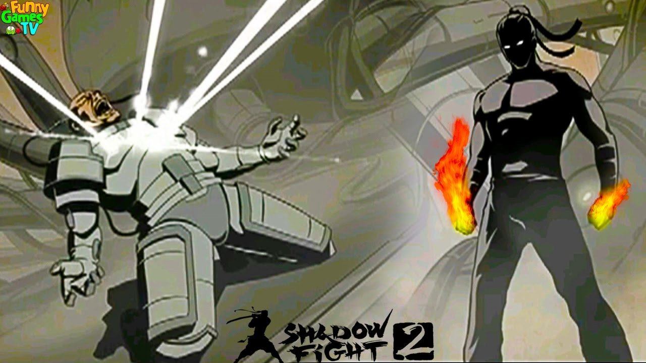КАК ПОБЕДИТЬ ТИТАНа видео игра Shadow Fight 2 бой с тенью видео Funny Games TV смотреть онлайн