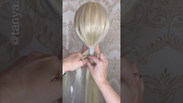 КРАСИВАЯ ПРИЧЕСКА ? СТИЛЬНЫЙ ХВОСТ смотреть онлайн