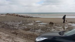 Отлив на Азовском море