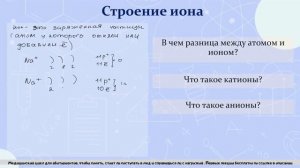 7. Строение ионов. Чем ион отличается от атома? Катионы и анионы