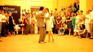 Viacheslav Ivanov and Olga Leonova 2011 05 20 Milonga  Blanca Moscow - 2AVI