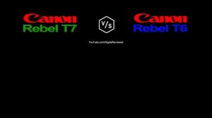 Canon Rebel T7 (EOS 2000D) vs Canon Rebel T6 (EOS 1300D)