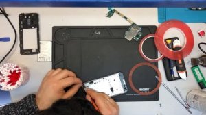 lg k10 / замена дисплея!