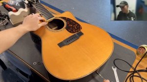 L.R. Baggs Anthem Pickup Install Larivee Acoustic Guitar How To Instruction