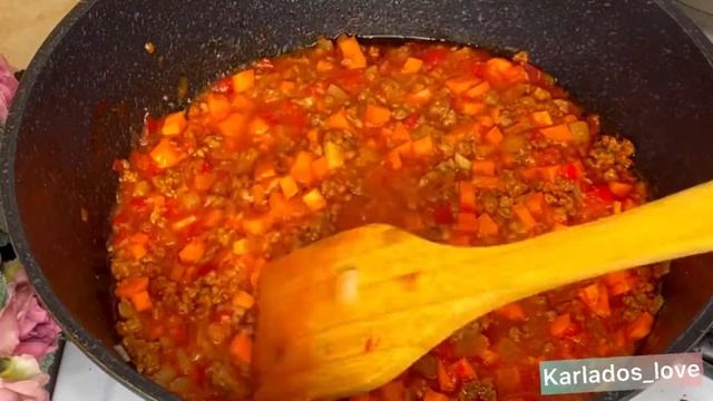 Спагетти Болоньезе. Болоньезе простой рецепт. Казакша рецепт.