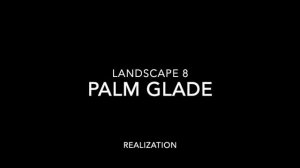 Landscape 8: Palm Glade (realization)