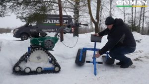 Гусеницы к мотоблоку. Обзор и тест-драйв! #мотособака#мотобуксировщик#снегоход#вездеход#мотоблок